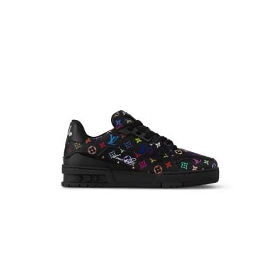 LOUIS VUITTON MURAKAMI LV X TM LV TRAINER SNEAKER 1AGZDX